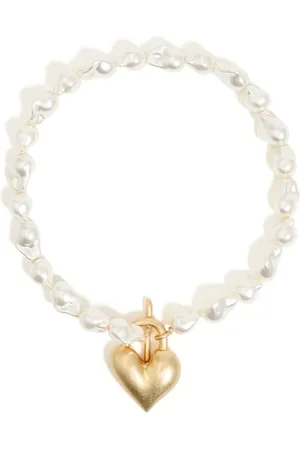 Bimba y Lola Matte-golden heart necklace