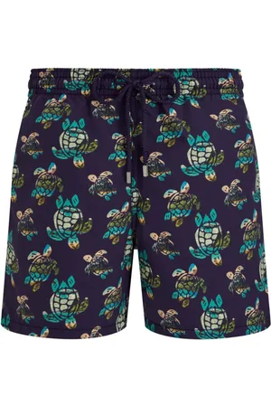 Vilebrequin Landscape Turtles swim shorts