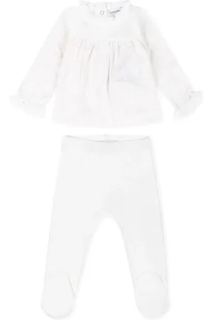 Emporio Armani Cotton trouser and top set