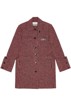 Ganni Checked jacket
