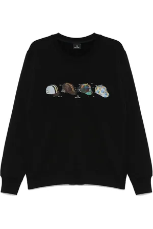 Paul Smith Cycling Caps-print sweatshirt