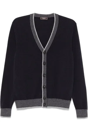PESERICO SIGN Contrast-border cardigan