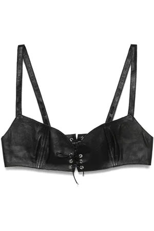 Ludovic De Saint Sernin Easy Cleavage crop top