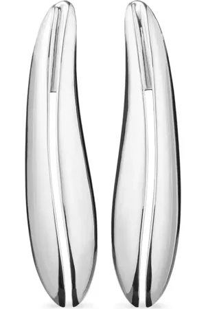 Tory Burch Elongated Wave clip-on earrings