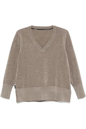 RRD Velvet v-neck sweater