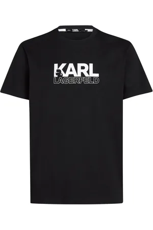 Karl Lagerfeld Stack-logo T-shirt