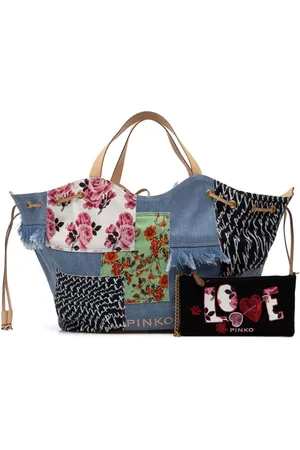 Pinko Floral-print tote bag
