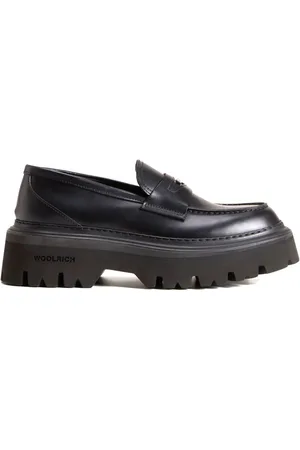 Woolrich Round toe leather loafers