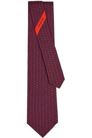 Salvatore Ferragamo Gancini silk tie