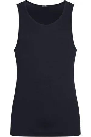 Ermenegildo Zegna Appliqu?? tank top