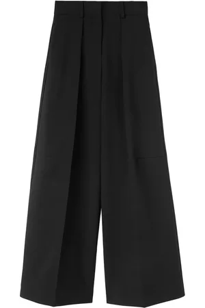 Jil Sander Wide-leg tailored wool trousers
