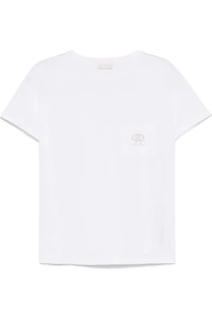 Liu Jo Embroidered-logo T-shirt