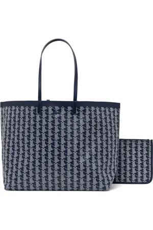 Lacoste Large Zely monogram tote bag