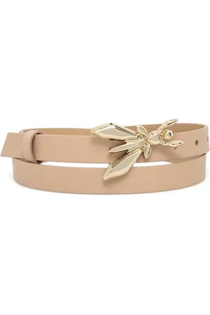 Patrizia Pepe Logo buckle belt