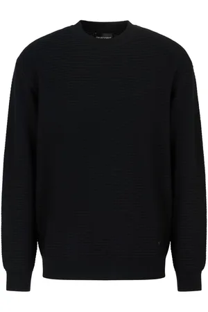 Emporio Armani Appliqu??-logo jumper