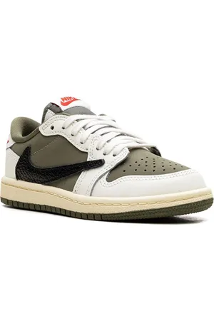 Jordan X Travis Scott Air Jordan 1 Retro Low OG SP "Medium Olive" sneakers