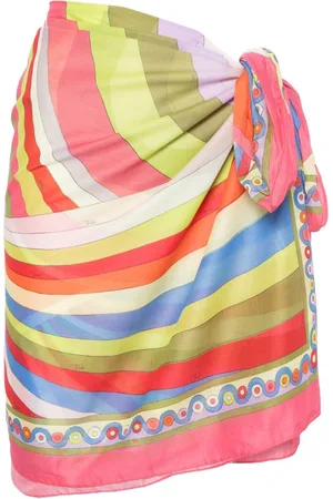 Puccini Iride-print sarong