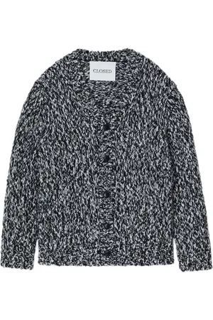 Closed Two-tone V-neck cardigan