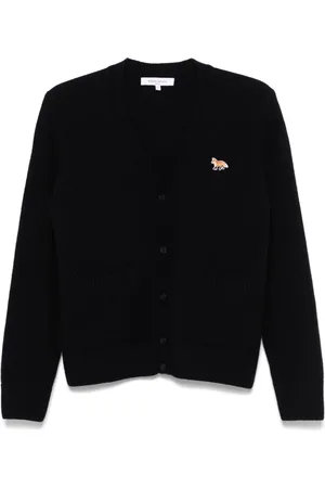 Maison Kitsuné Baby Fox-patch cardigan