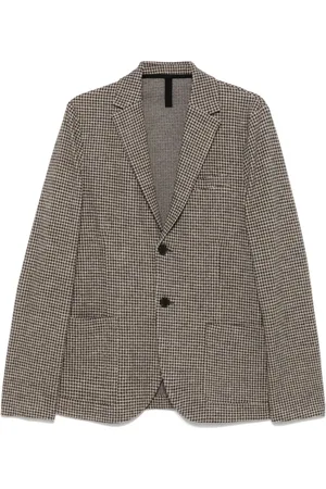 Harris Wharf London Houndstooth-pattern blazer