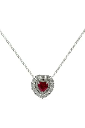 Juwelina Paris Ember Ruby necklace