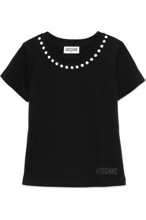 Moschino Logo-embroidered T-shirt