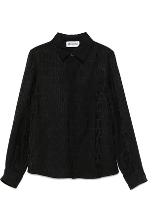 Moschino Logo-jacquard shirt