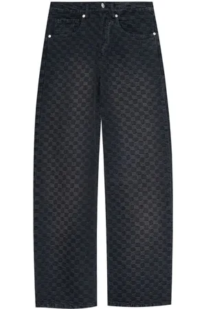 MISBHV Jacquard monogram jeans