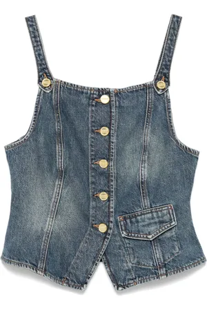 Ganni Denim tank top
