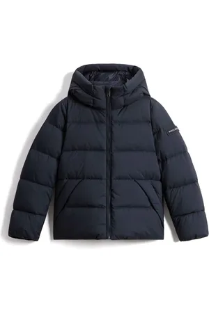 Woolrich Logo-patch padded jacket