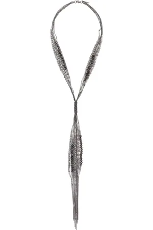 PESERICO SIGN Punto Luce-chain tie necklace