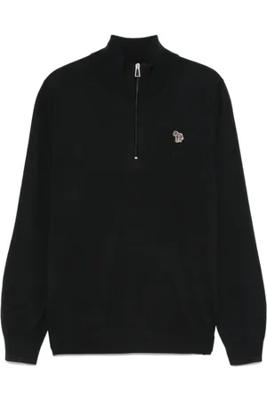 Paul Smith Zebra-patch sweater