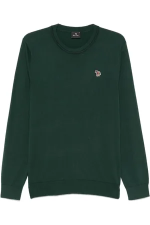Paul Smith Zebra-patch sweater