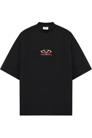 Vetements Logo-print cotton T-shirt