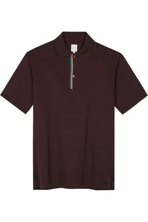 Paul Smith Signature Stripe-trim polo shirt