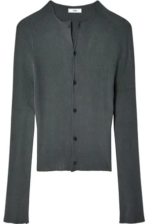 RIER Ribbed-knit cardigan