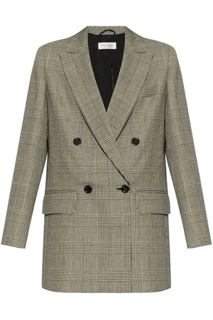Max Mara Houndstooth-pattern blazer
