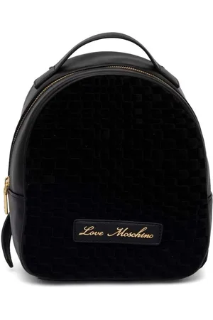 Moschino Velvet finish backpacl