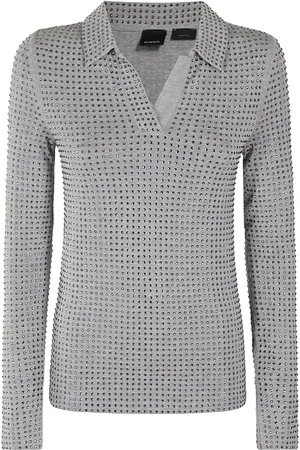 Pinko Rhinestone-embellished top