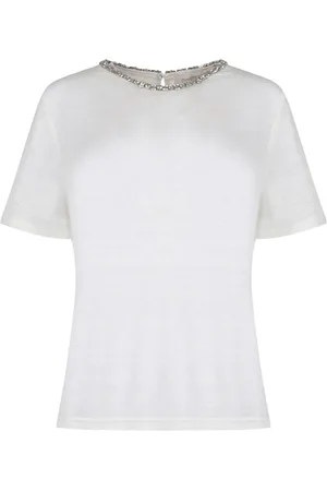 ZIMMERMANN Illustration embellished t-shirt