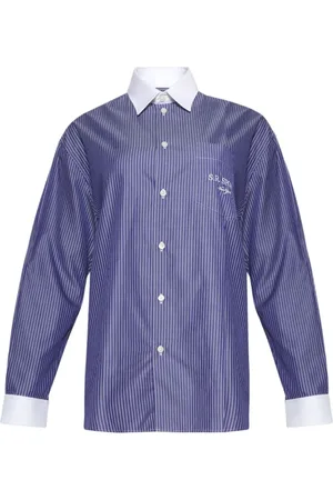 Sporty & Rich Striped shirt