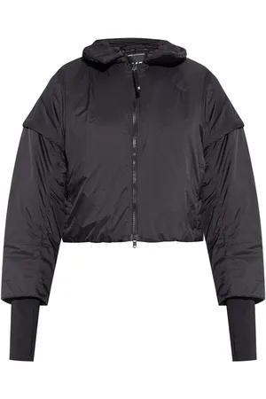 Y-3 Cropped padded jacket