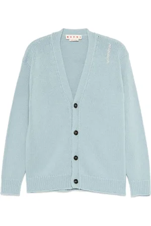 Marni Logo-embroidered cardigan