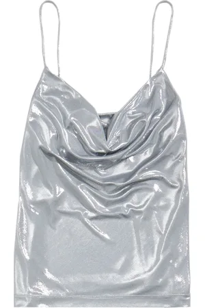 Bimba y Lola Metallic-finish top