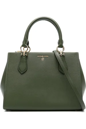 Michael Kors Logo-lettering leather tote bag