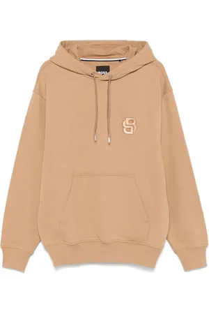 HUGO BOSS Logo-embroidered hoodie