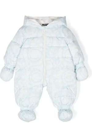 VERSACE Barocco-print snowsuit