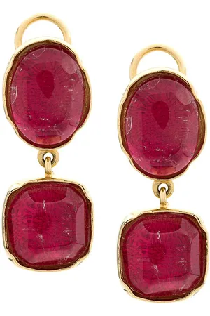 Goossens Two Cabochons earrings