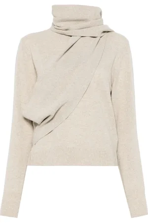 Maison Margiela Attache-scarf jumper