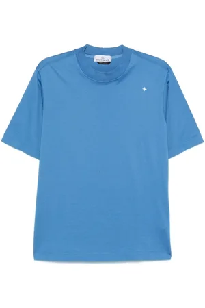 Stone Island Logo-embroidered T-shirt